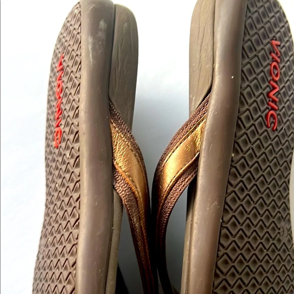 Womens Vionic Tide II Toe Post Bronze Sandals Size 8 - Picture 3 of 7